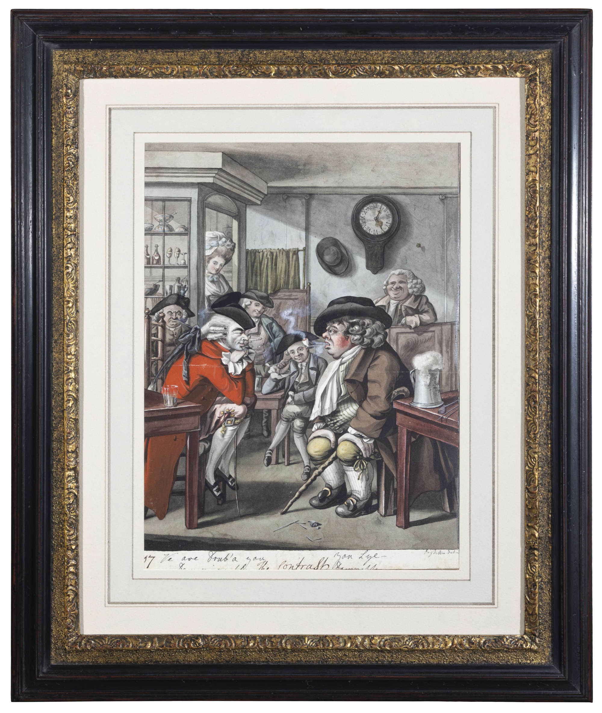 Robert Dighton | The Contrast | MutualArt
