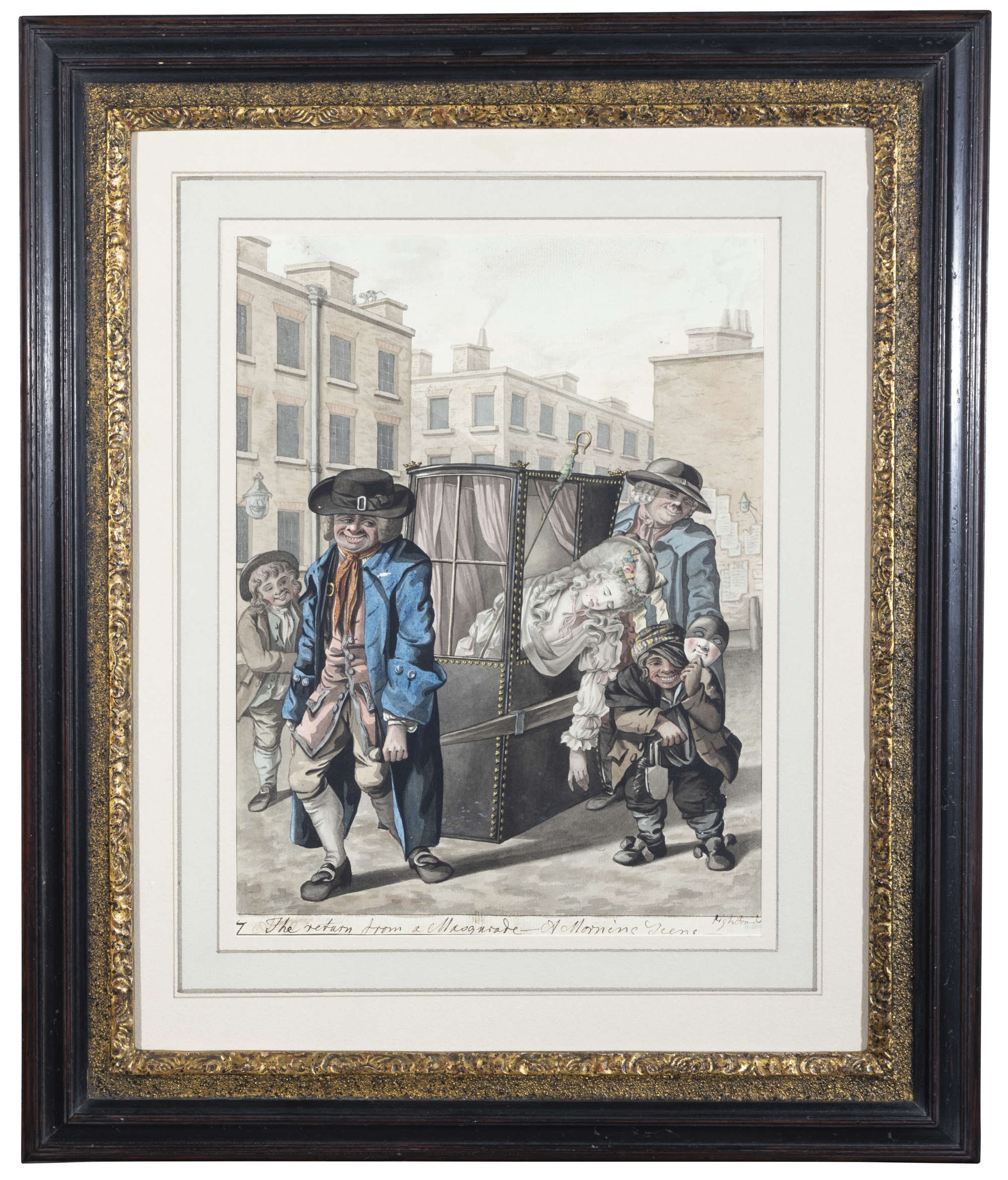 Robert Dighton | The Return from the Masquerade - A Morning Scene ...
