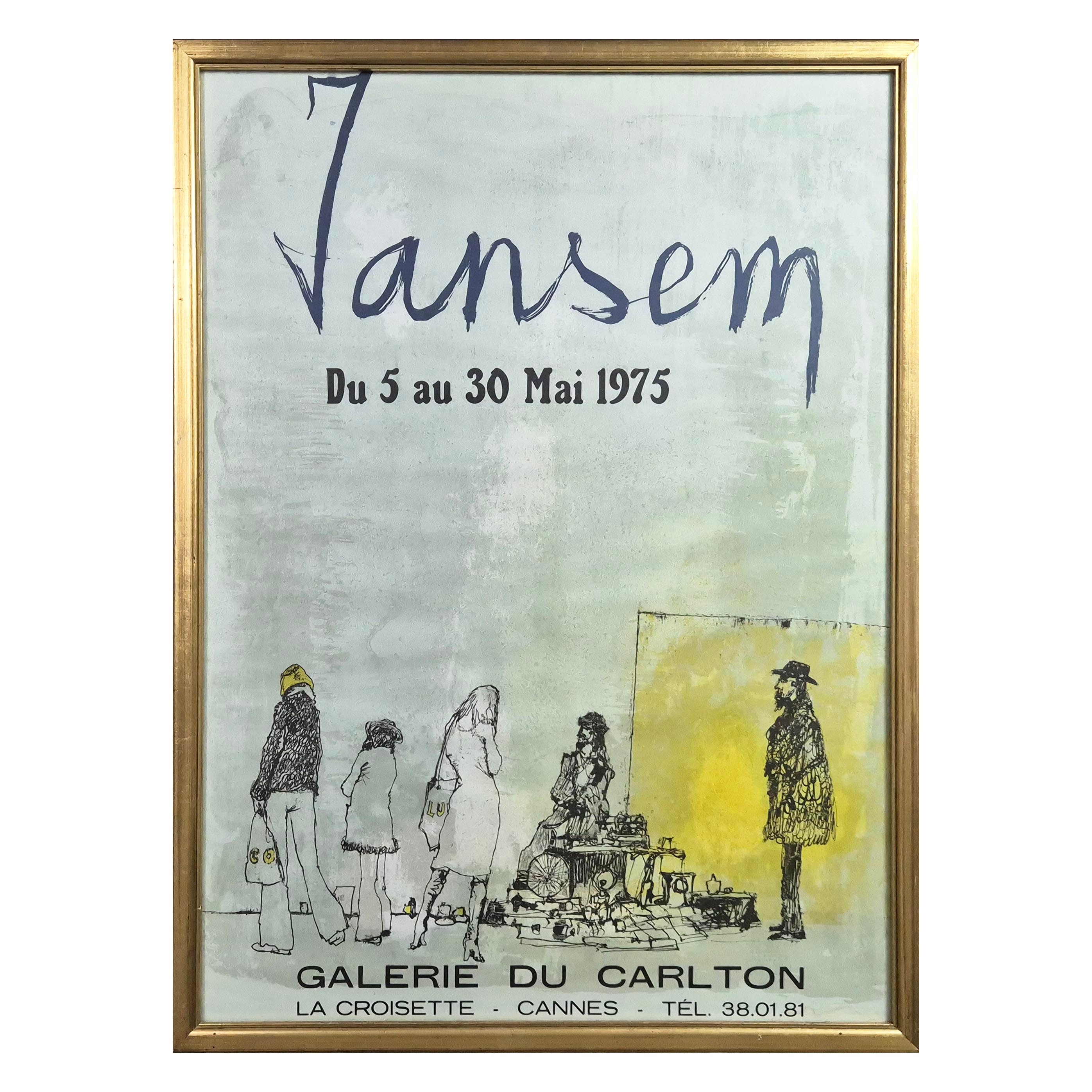 Jean Jansem | EXHIBITION POSTER (1975) | MutualArt