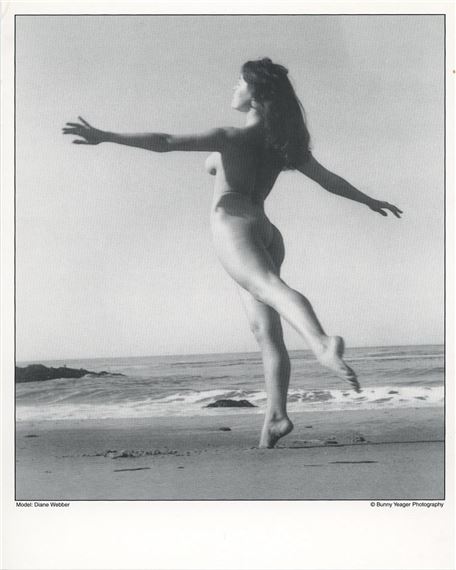 Vintage Litho Pin Up Model Diane Webber - Bunny Yeager