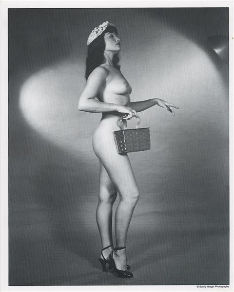 Vintage Litho Pin Up Model Bettie Page - Bunny Yeager