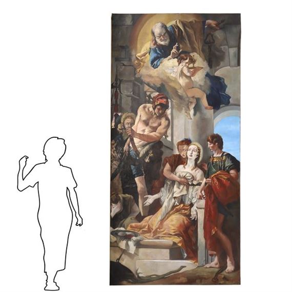 Martyrdom of Saint Agatha - Giovanni Domenico Tiepolo