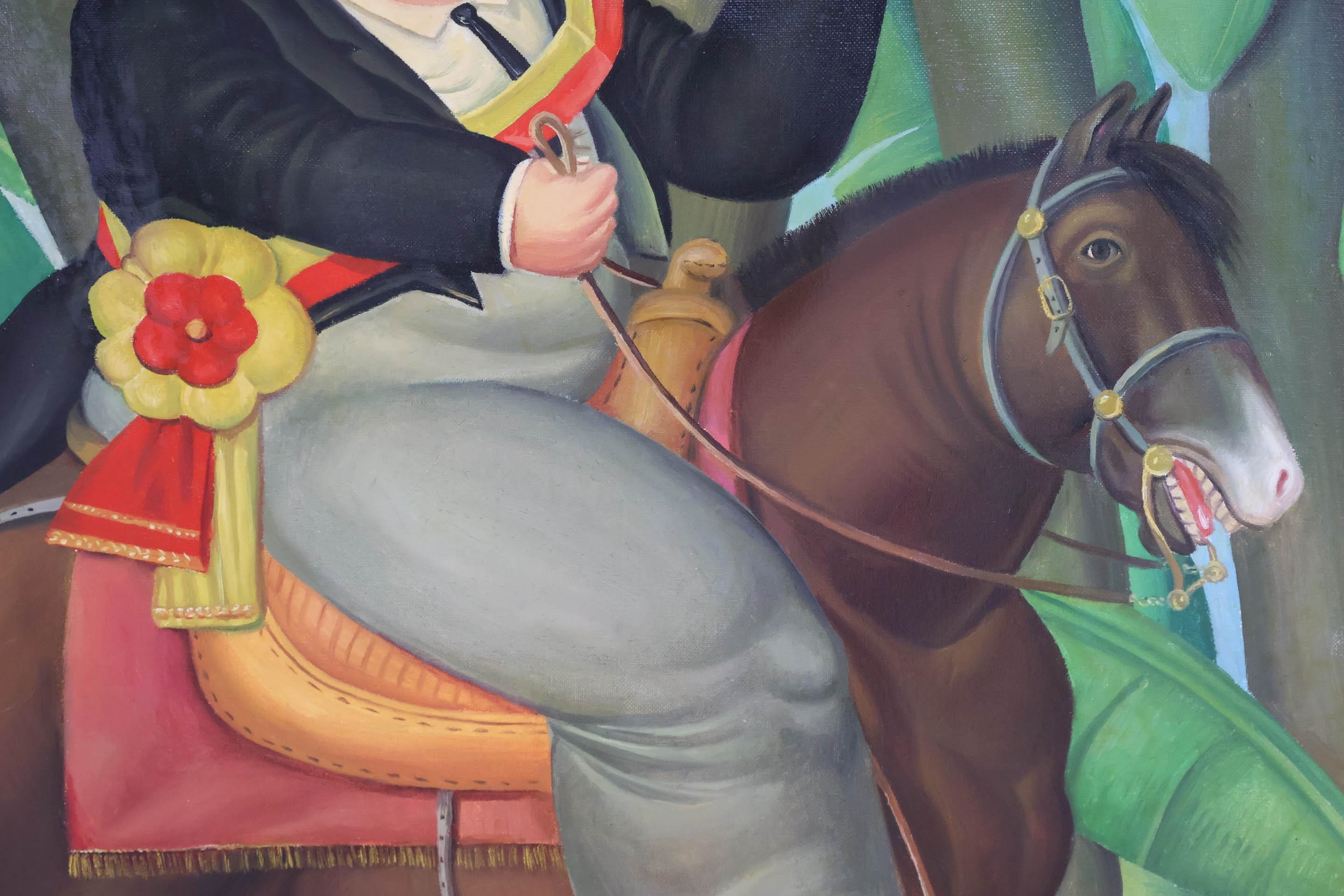 Fernando Botero | The President and First Lady | MutualArt