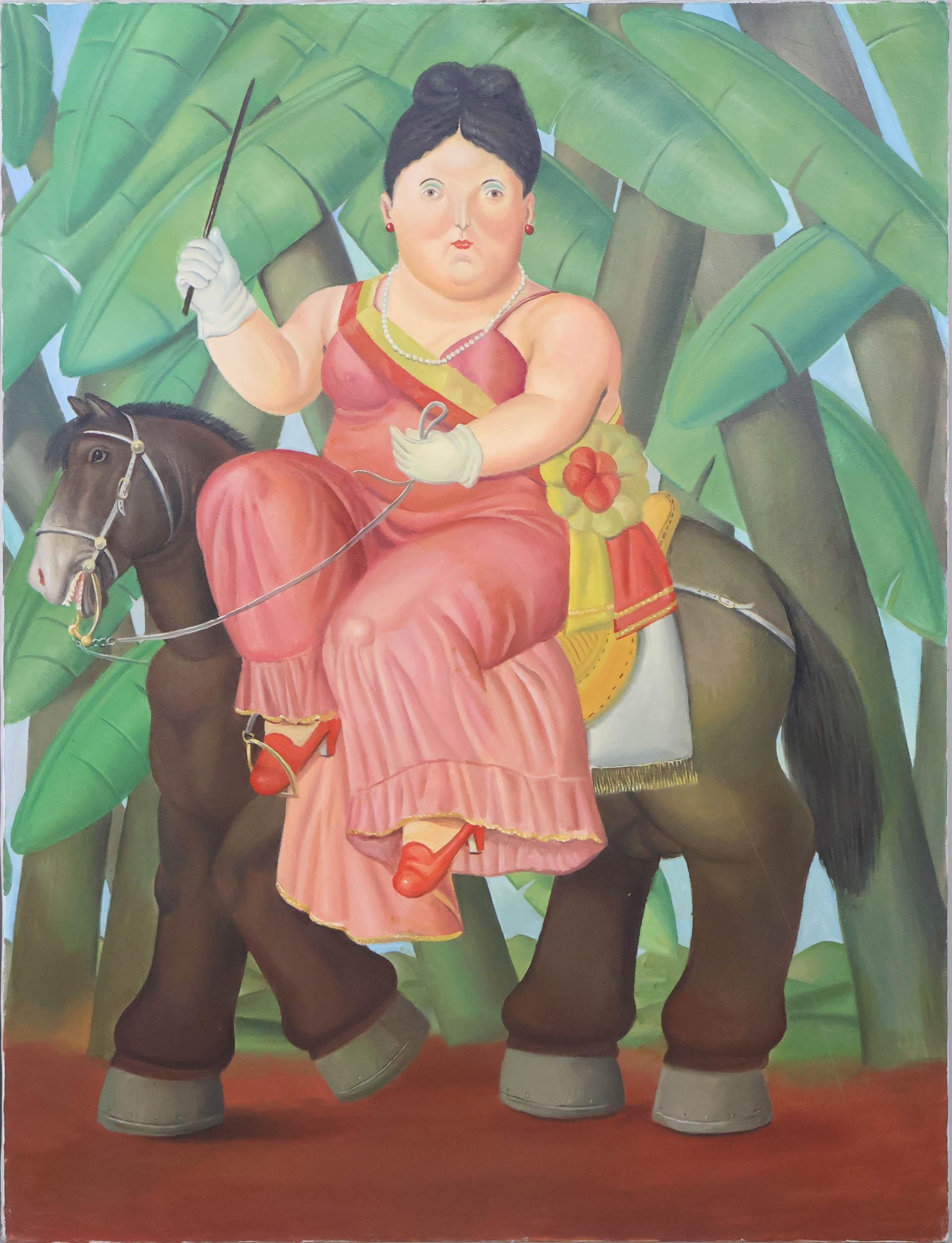 Fernando Botero | The President and First Lady | MutualArt