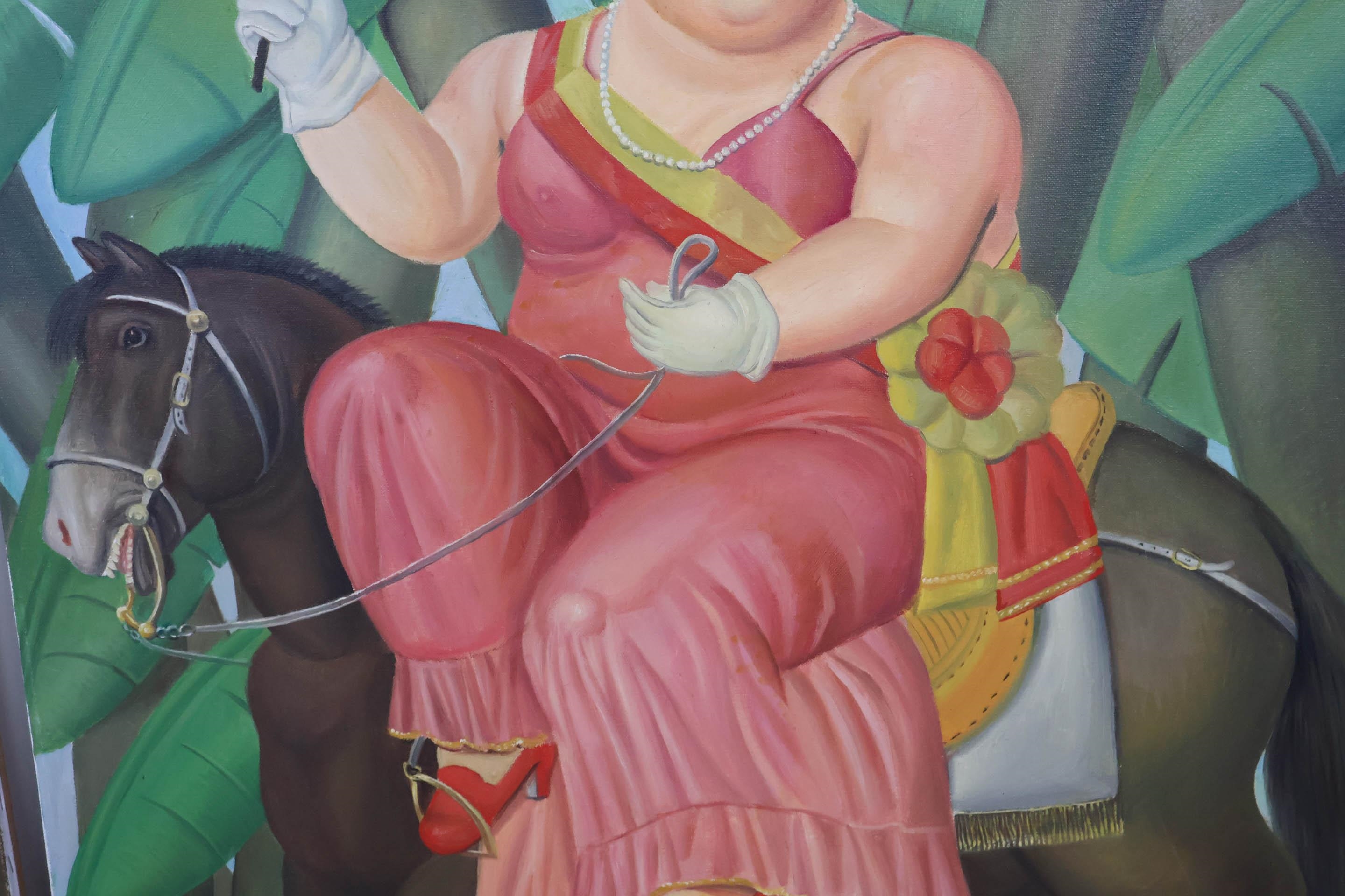 Fernando Botero | The President and First Lady | MutualArt