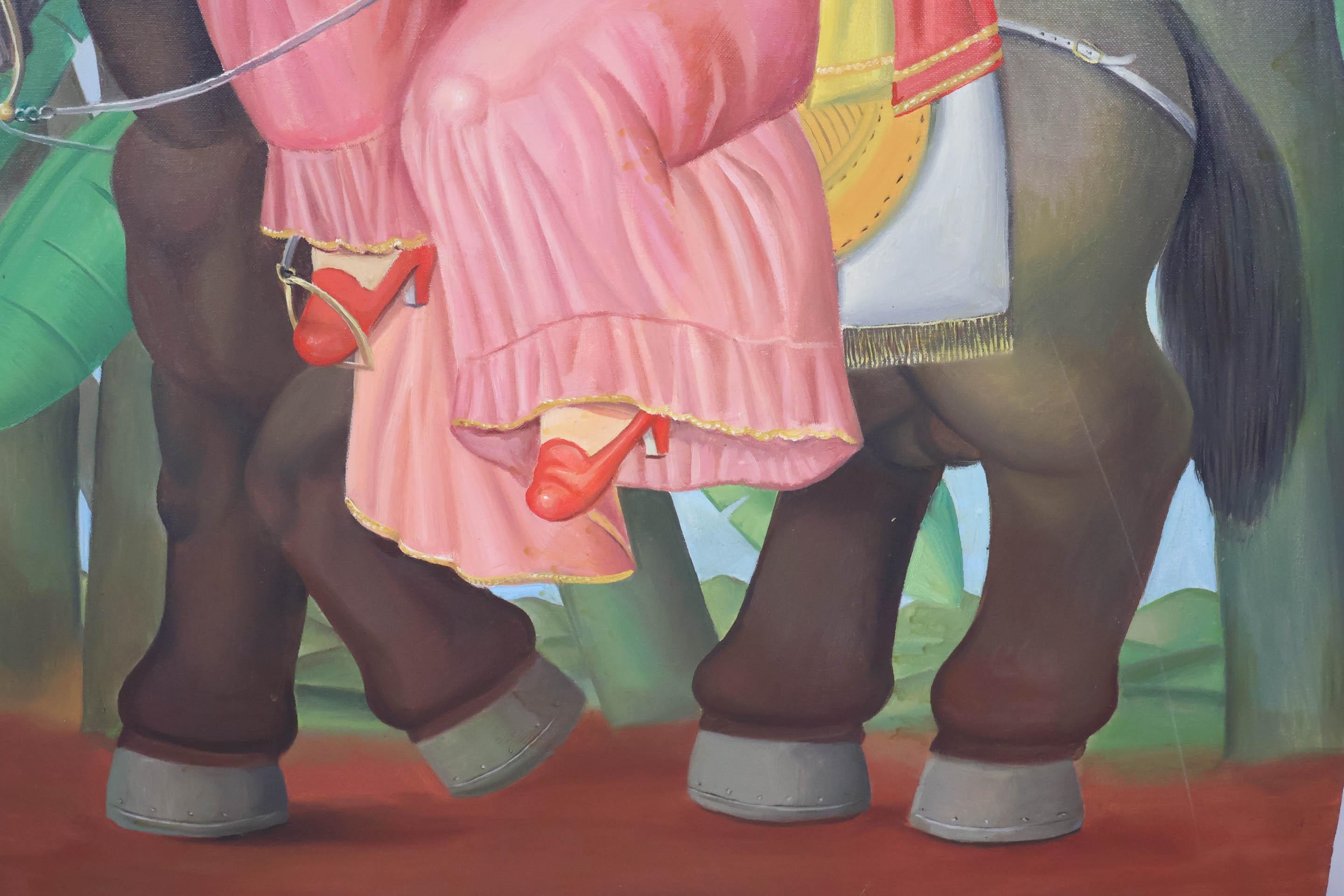 Fernando Botero | The President and First Lady | MutualArt