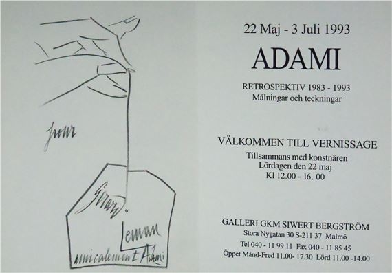 Senza titolo - Valerio Adami