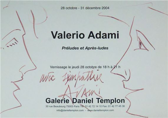 Senza titolo - Valerio Adami