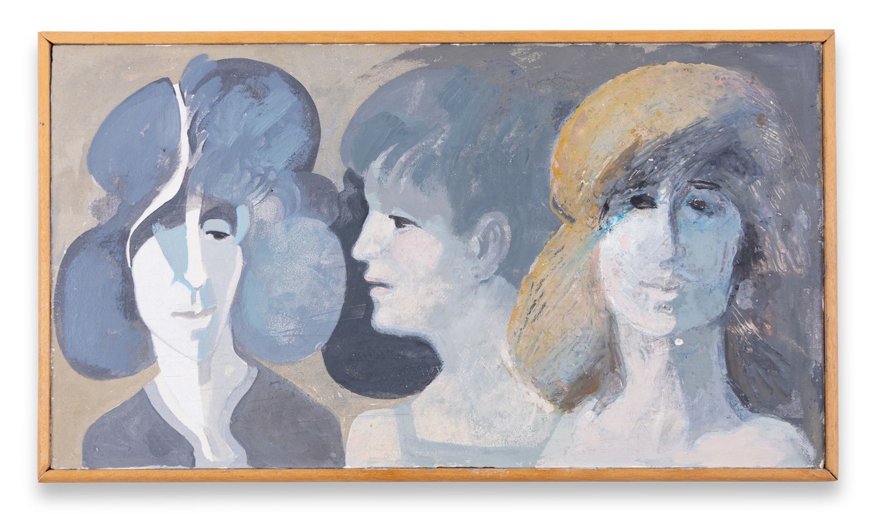 Robert Lee | Three Faces | MutualArt