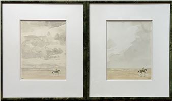 水彩画　PIERRE PAGES 　フランス Pierre Pages Paintings & Artwork for Sale | Pierre Pages Art Value