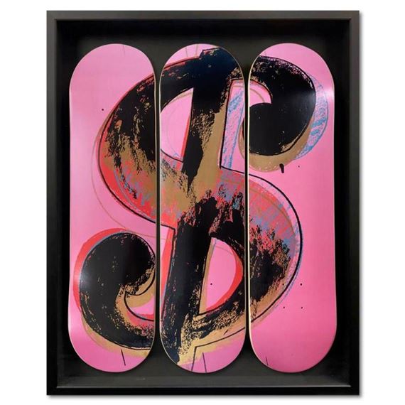 Andy Warhol | Dollar Sign Pink (1981) | MutualArt