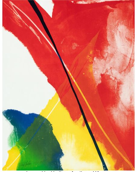 Paul Jenkins | Sinclair Red (1981) | MutualArt