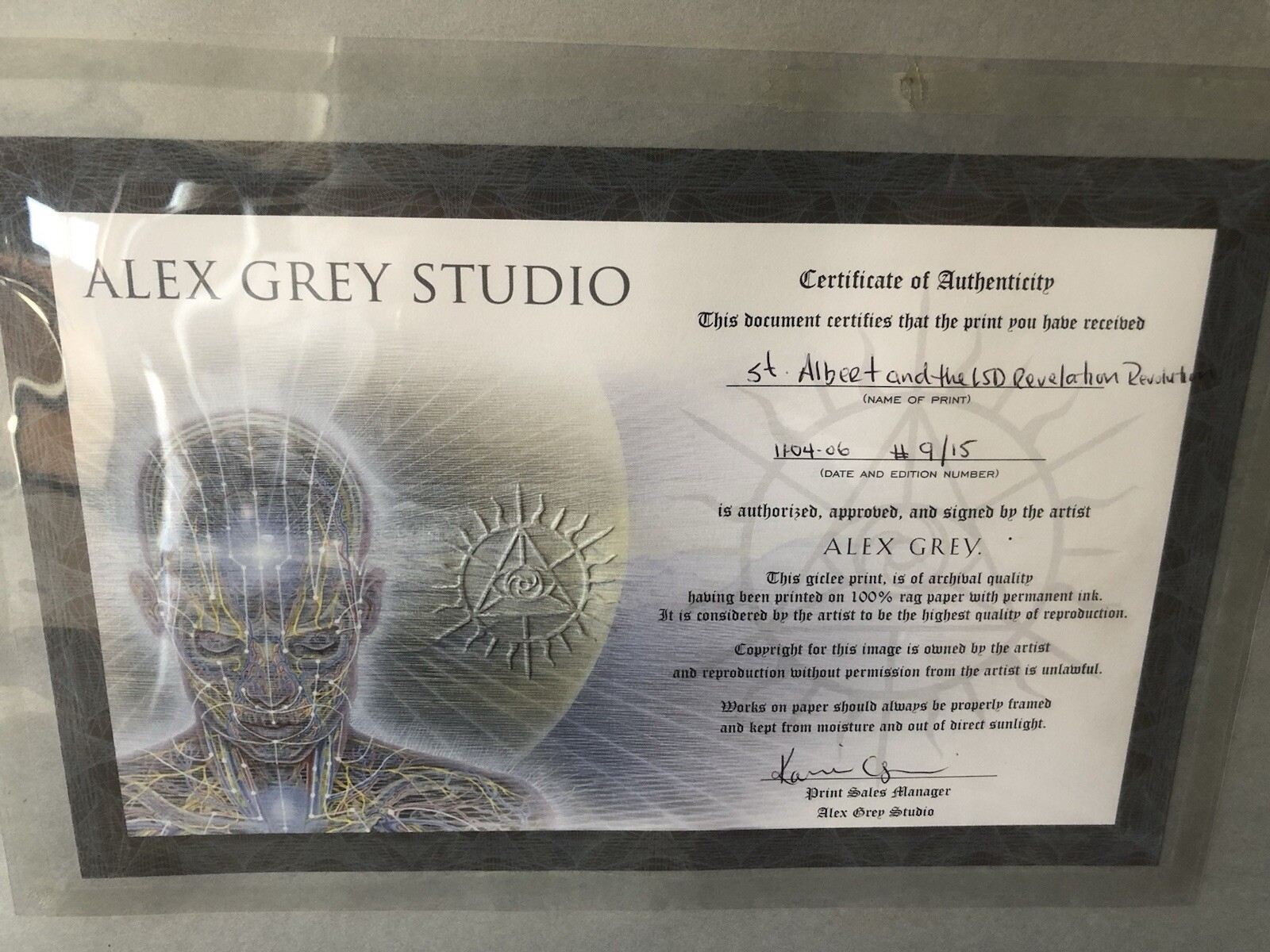 Alex Grey | Saint Albert and the LSD Revelation Revolution (2006 ...