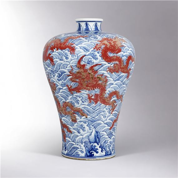 Chinese School, 18th Century | A MAGNIFICENT IMPERIAL COPPER-RED ...