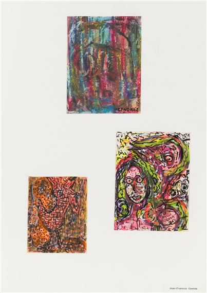 François Ozenda | Surrealist compositions (Circa 1960s) | MutualArt
