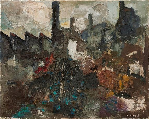Raymond Solari | Industrial landscape | MutualArt