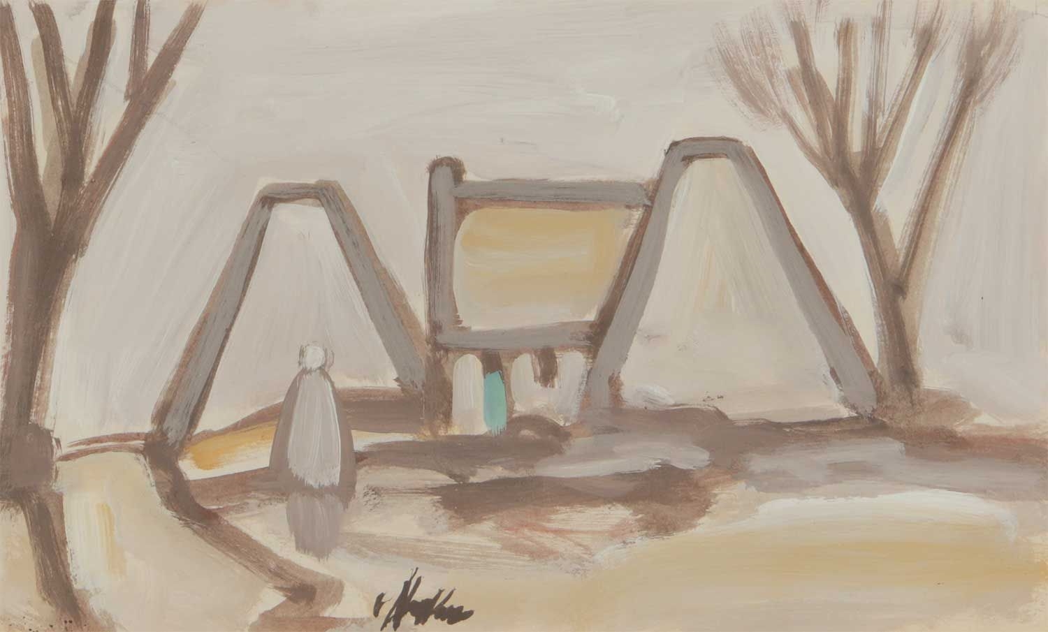 Markey Robinson | TWO TREES BY THE COTTAGE | MutualArt