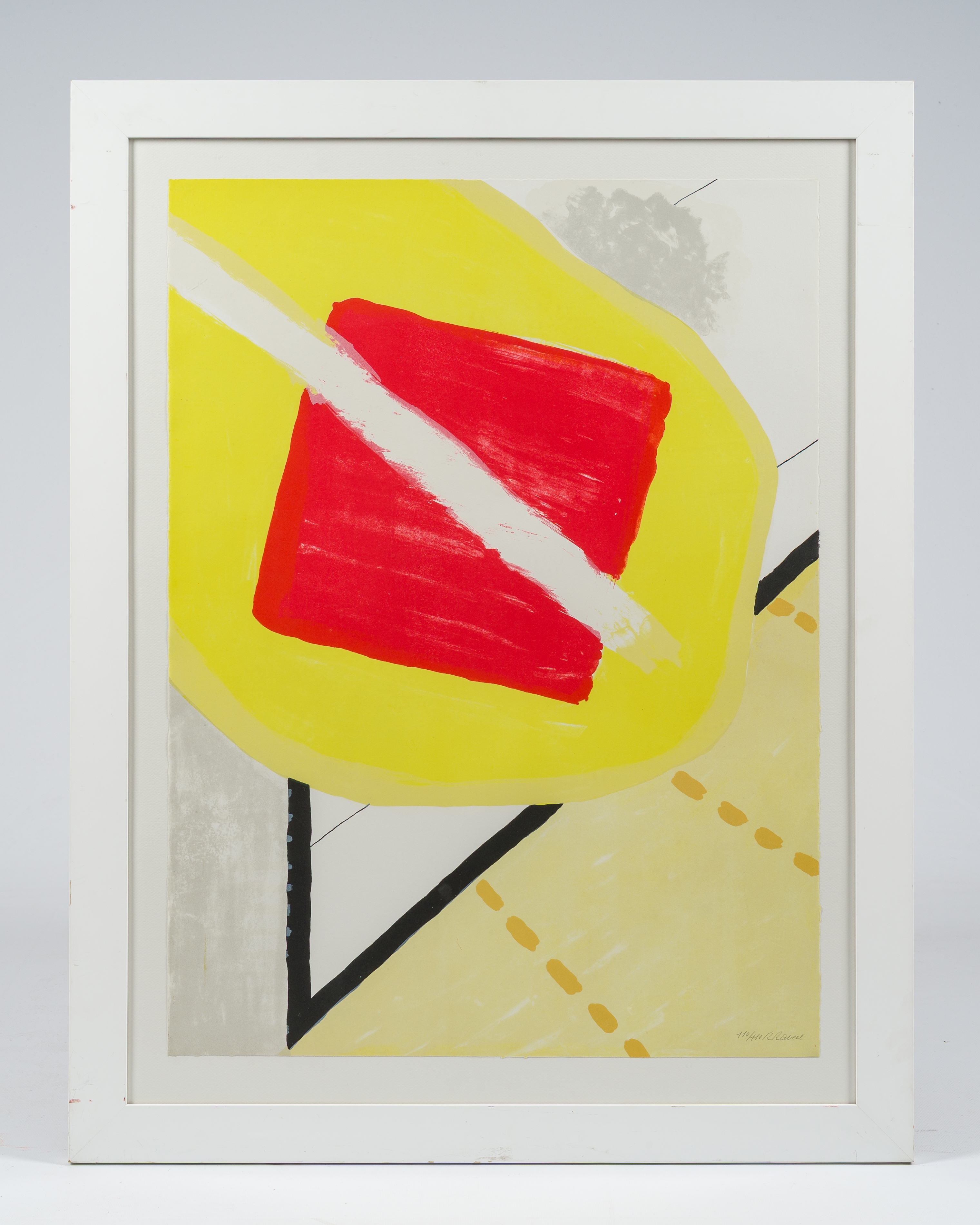 Roger Raveel | EEN KROMMING IN DE TIJD (1979) | MutualArt