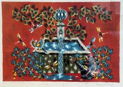 The bird fountain - Simon Chaye