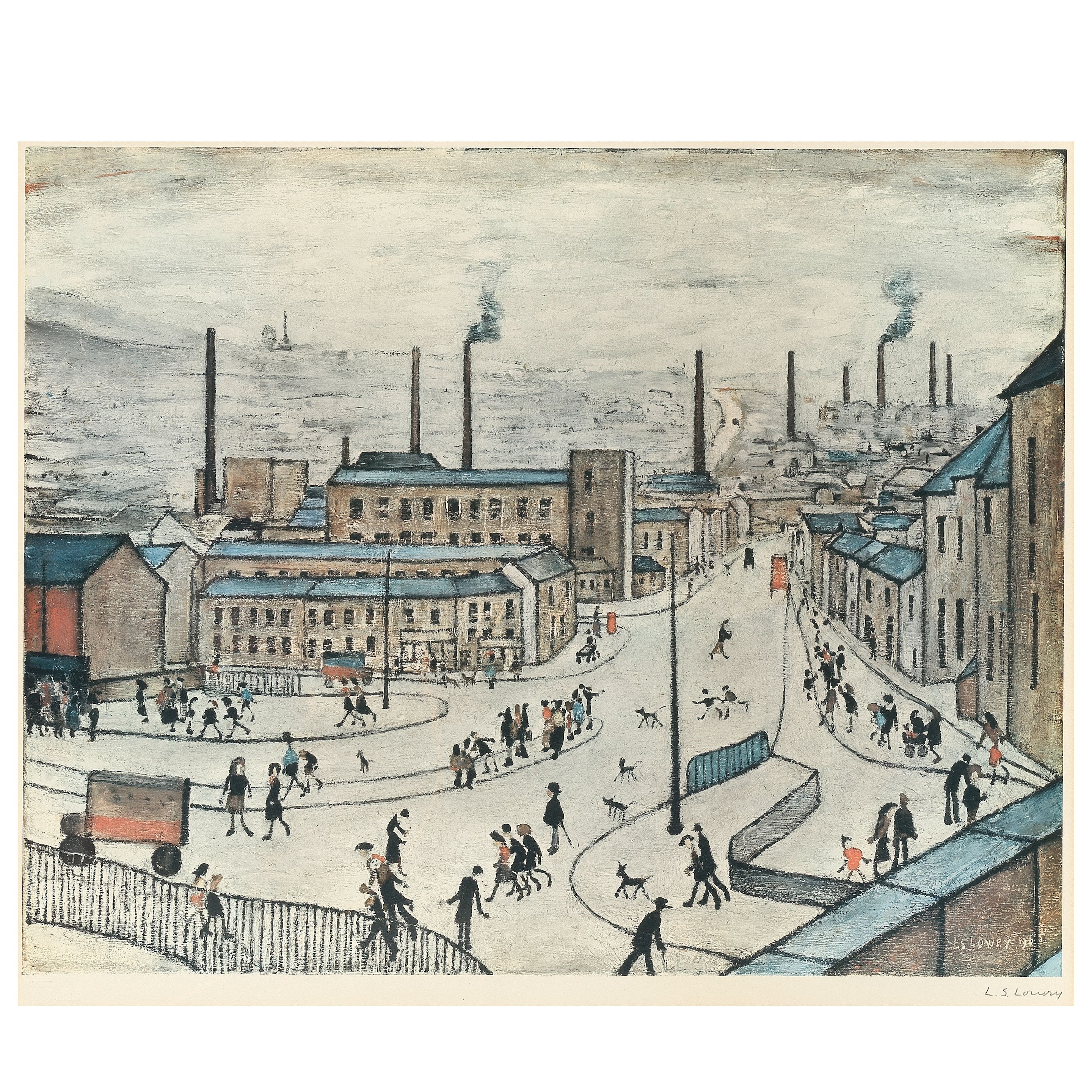 Laurence Stephen Lowry | Untitled (1973) | MutualArt