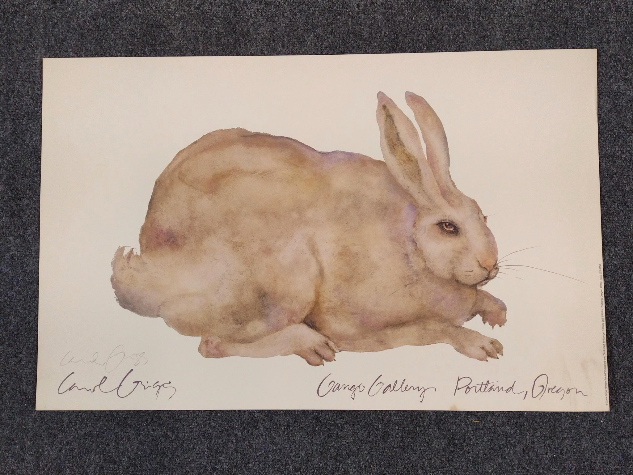 Carol Grigg | Brindle Rabbit, Camile | MutualArt