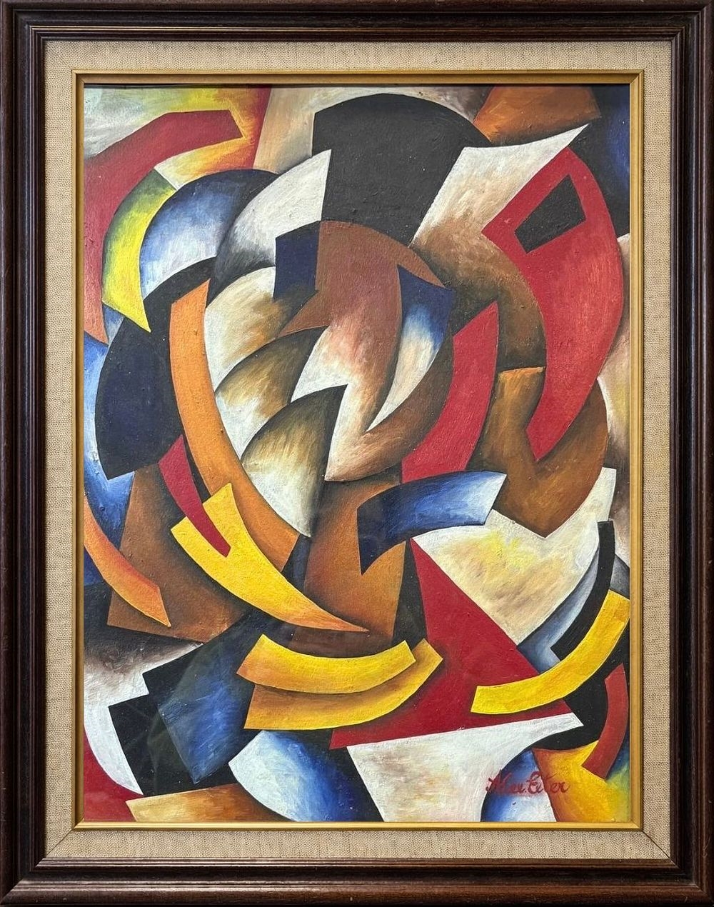 Alexandra Aleksandrovna Exster | Cubist Composition | MutualArt