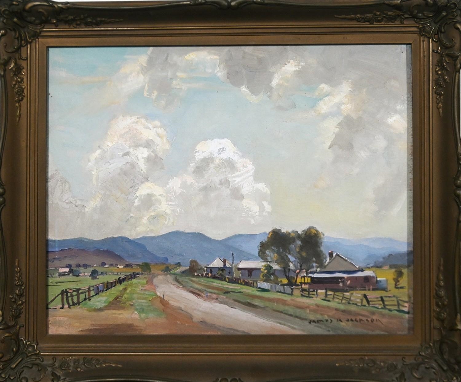 James R. Jackson | TOWARDS THE HILLS | MutualArt