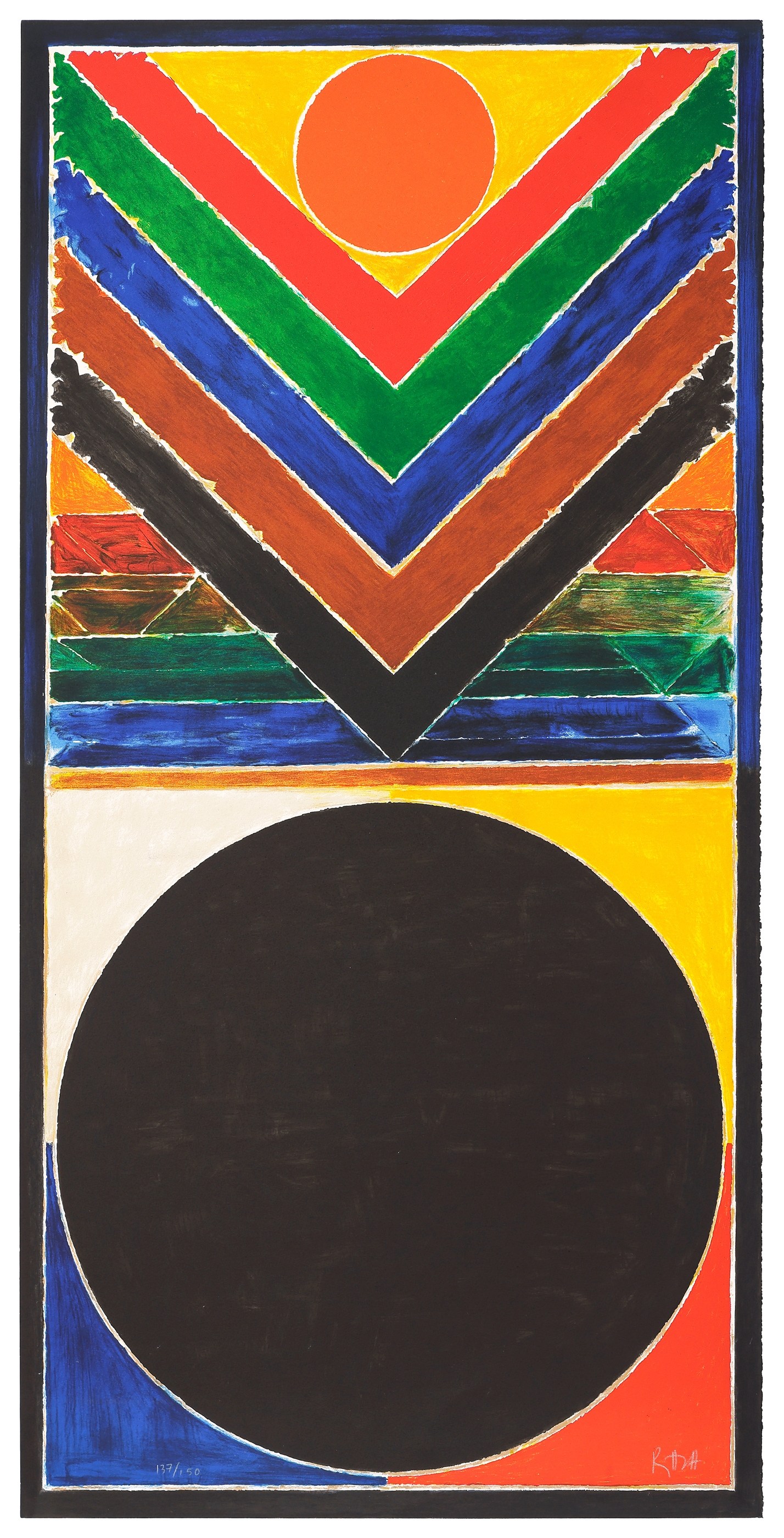 Syed Haider Raza | Untitled (2008) | MutualArt