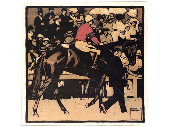 Hohlwein Ludwig | From the Turf series (1909) | Artwork performance at ...