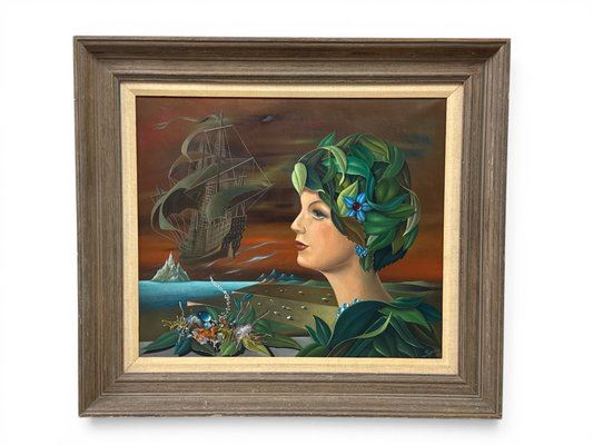 Georges Spiro | Surreal landscape (1960) | MutualArt