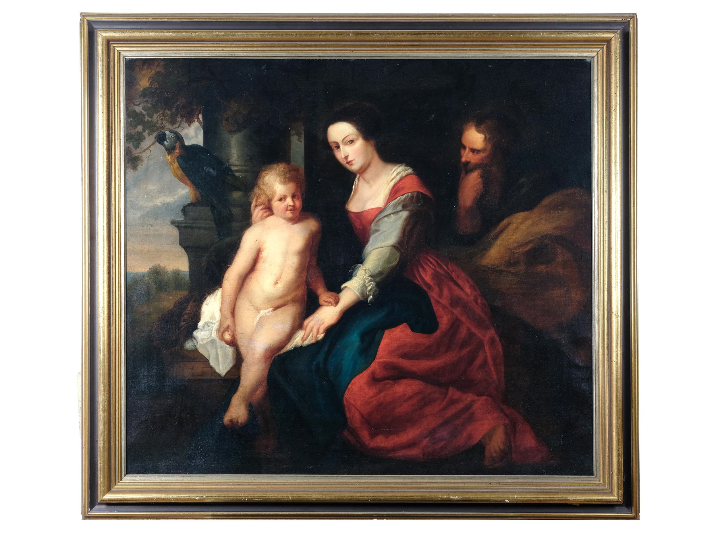 Peter Paul Rubens | The Holy Family, known as The Virgin and the Parrot ...