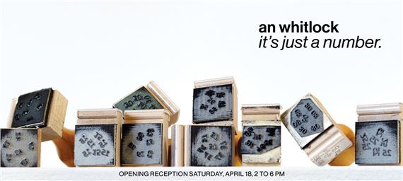 An Whitlock: It’s Just a Number - Christopher Cutts Gallery