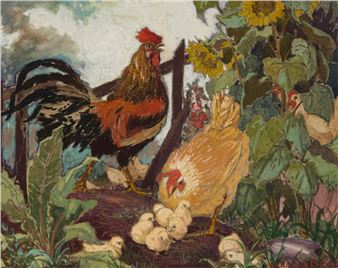 Jessie Arms Botke | 274 Artworks at Auction | MutualArt