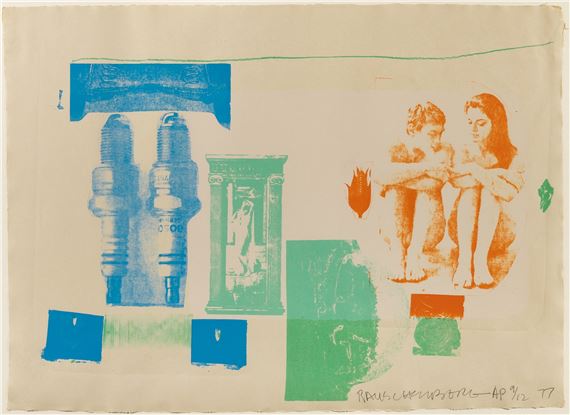 Robert Rauschenberg | MYTH (1977) | MutualArt