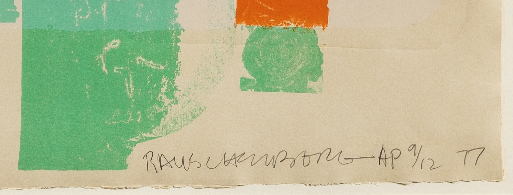 Robert Rauschenberg | MYTH (1977) | MutualArt
