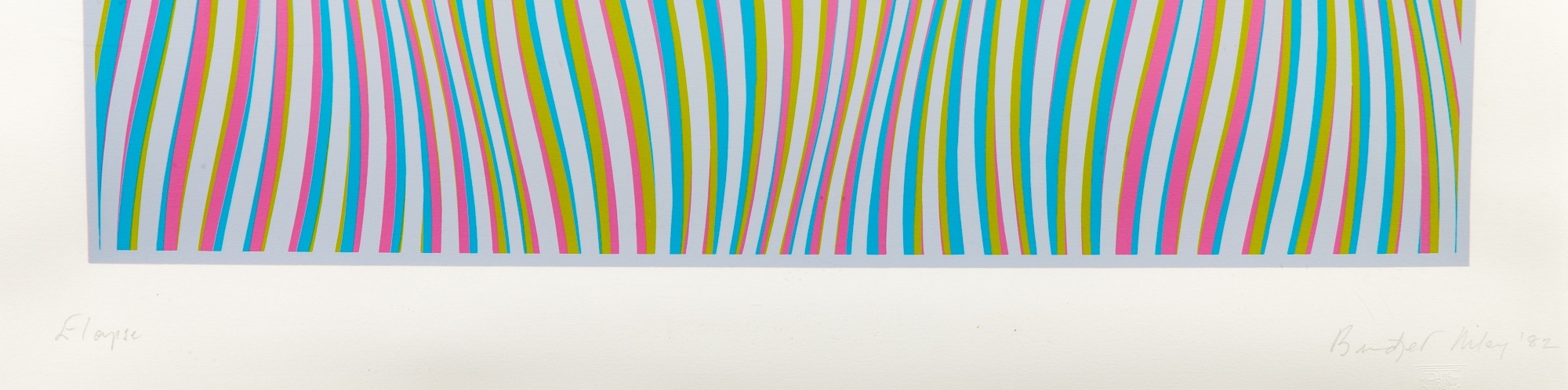 Bridget Riley | ELAPSE (1982) | MutualArt