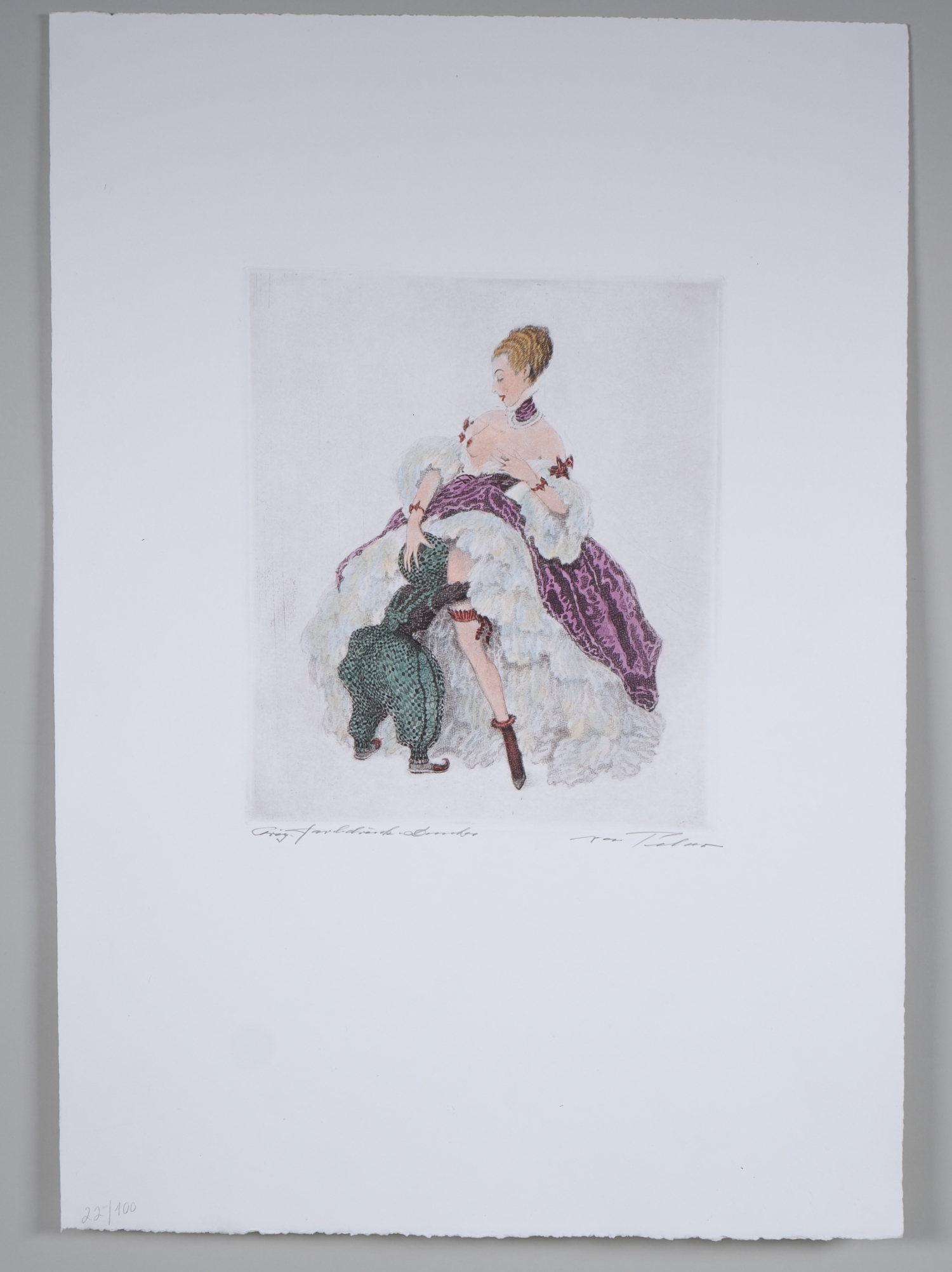 Hanns Pellar | Der verliebte Flamingo | MutualArt