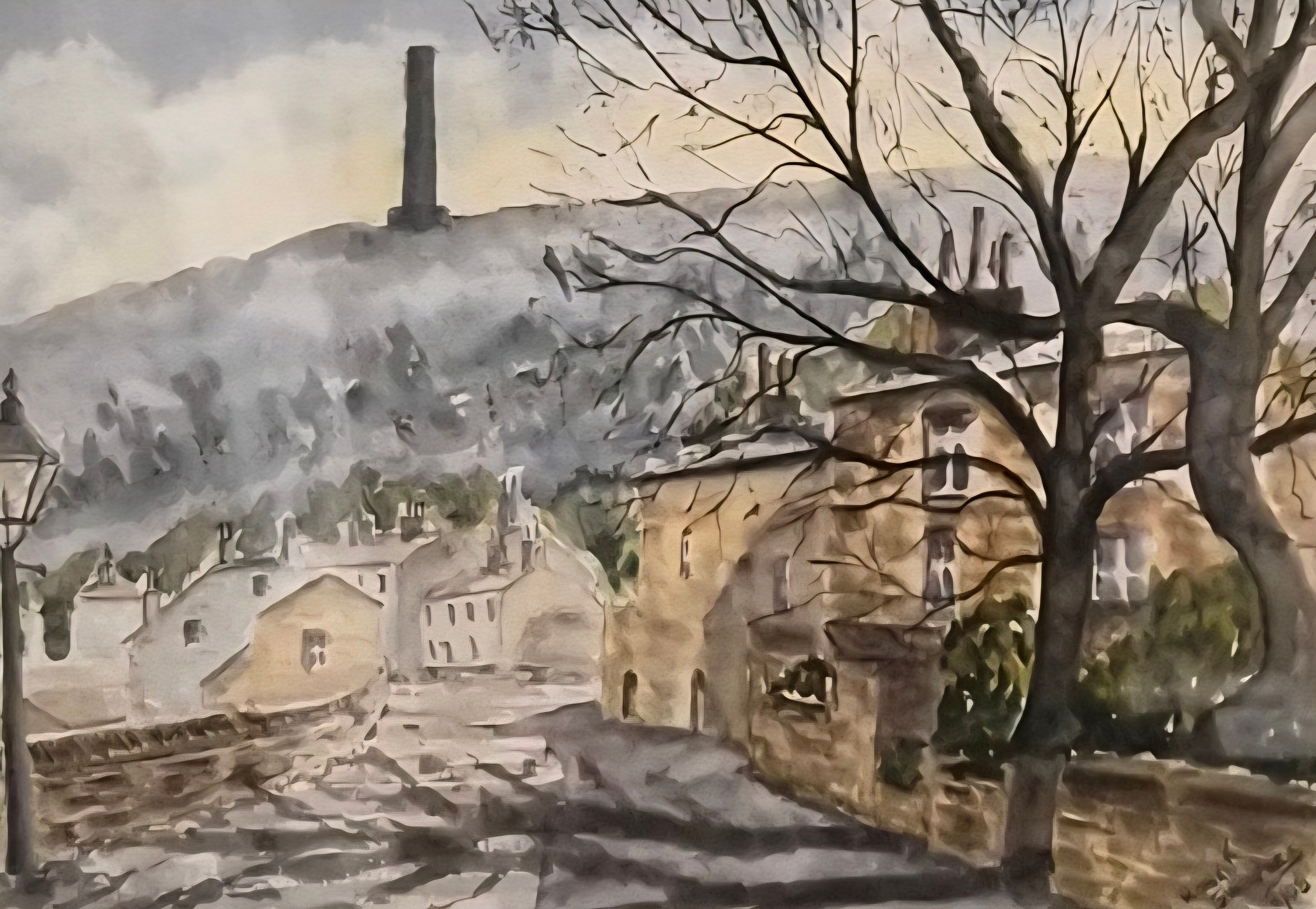 Robin Sharples | two industrial landscapes | MutualArt