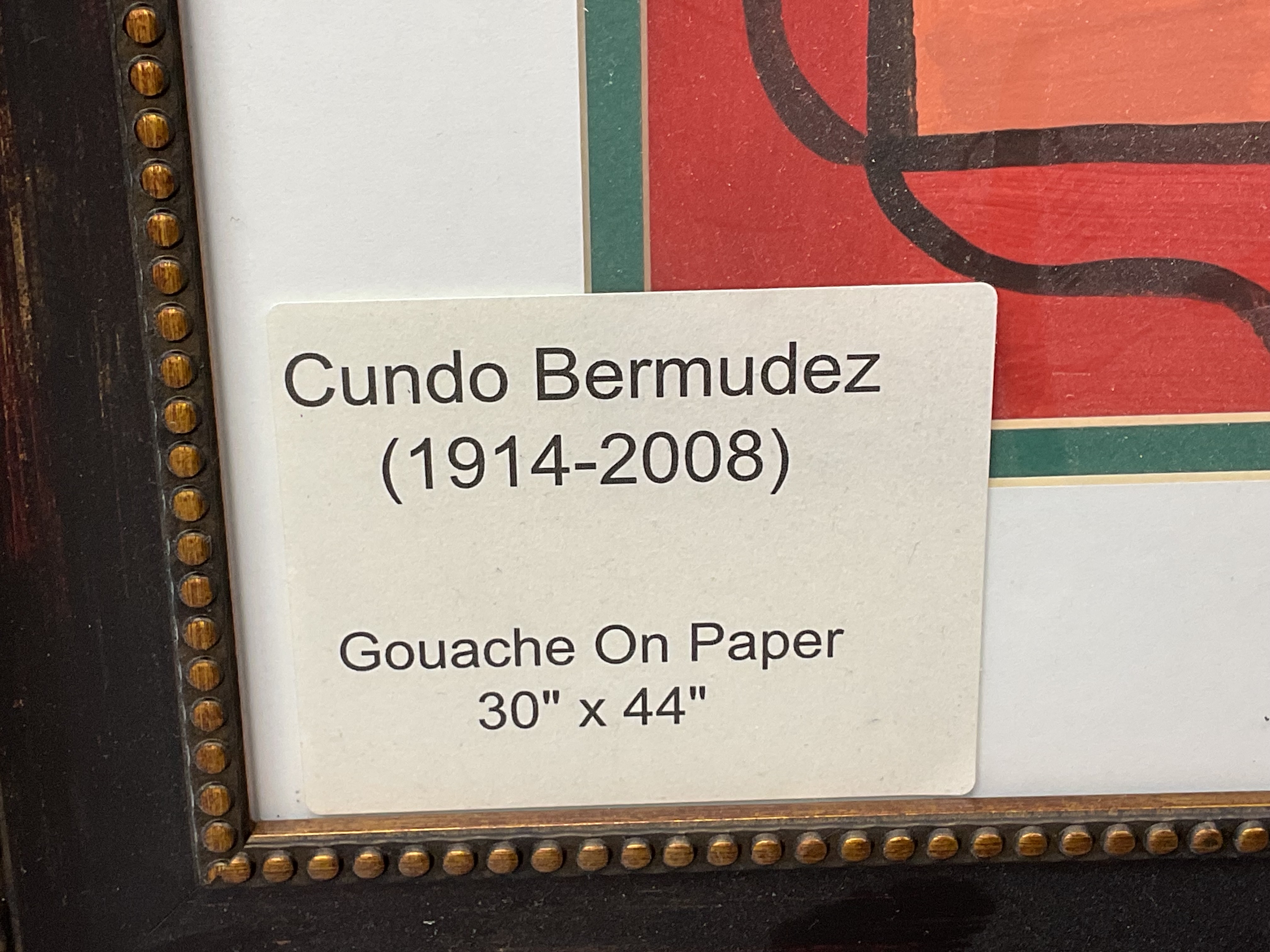 Cundo Bermudez | Untitled Figural Composition | MutualArt