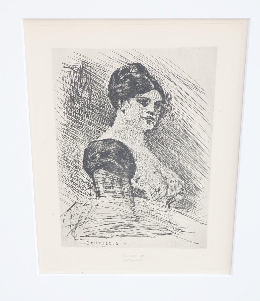 Félicien Rops | Bourgoisie (1905) | MutualArt