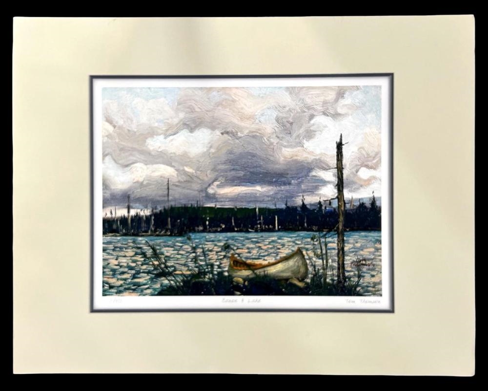 Tom Thomson | Canoe & Lake | MutualArt