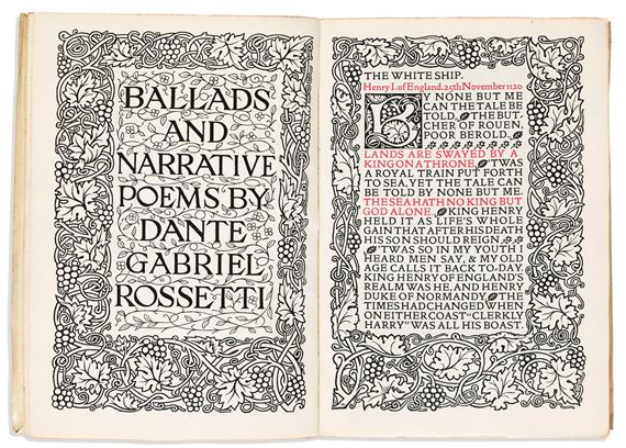 Ballads and Narrative Poems - Dante Gabriel Rossetti