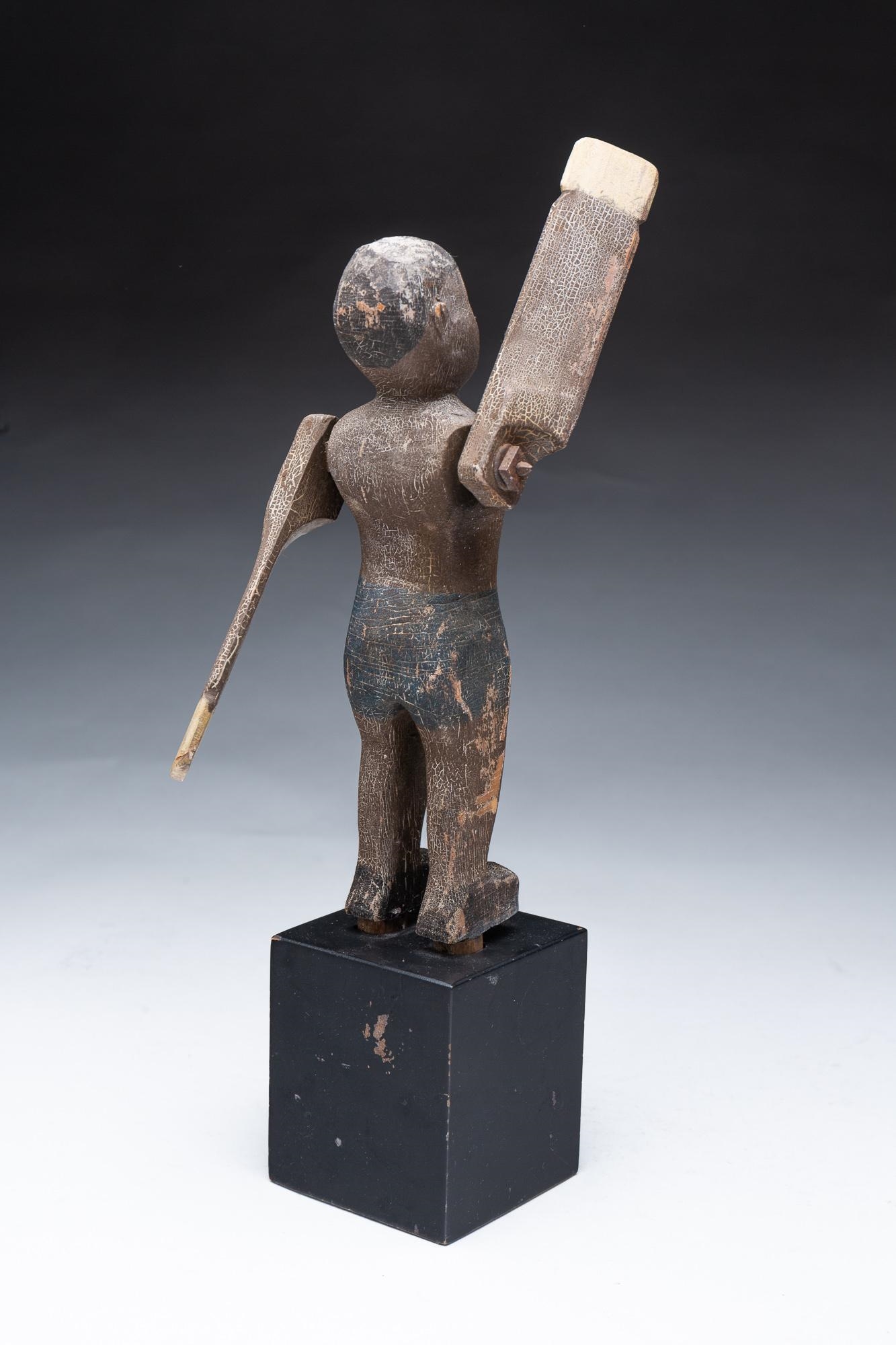 American School, 18th Century | FOLK ART BLACK AMERICANA FIGURAL ...