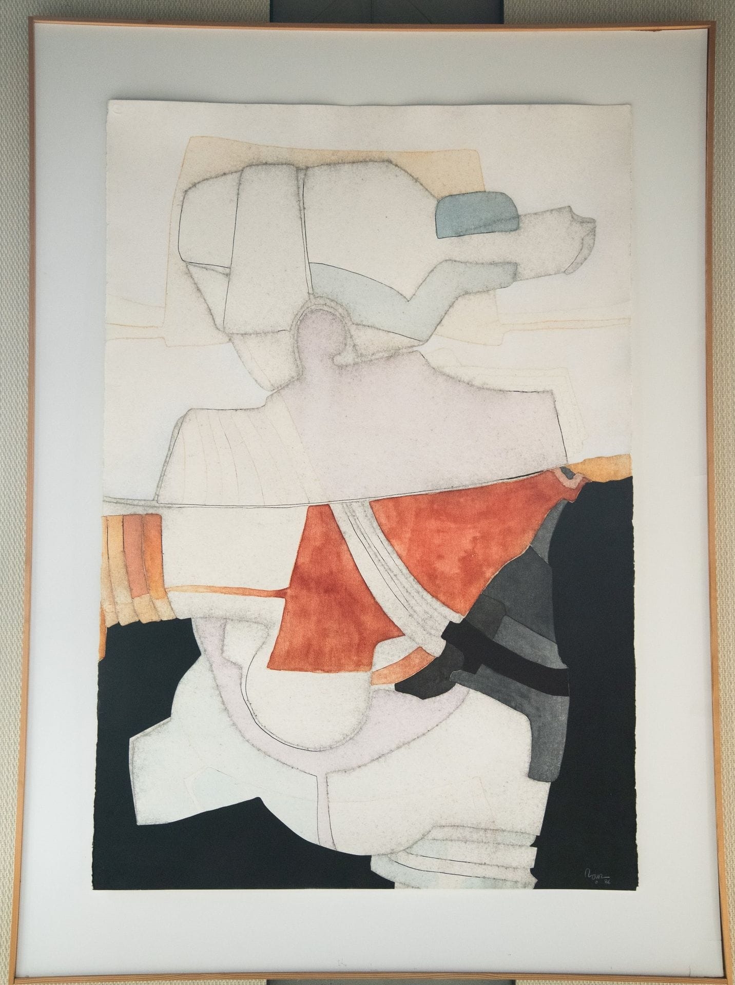 Albert Rouiller | Composition abstraite (1986) | MutualArt