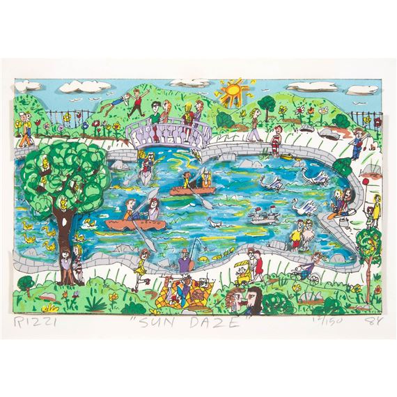 James Rizzi | Taxi (1988) | MutualArt