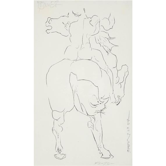 UNTITLED (CERVANTES - Harold Town