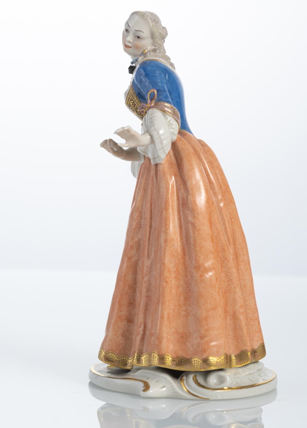 Franz Anton Bustelli | A NYMPHENBURG FIGURE OF ISABELLA FROM THE ...