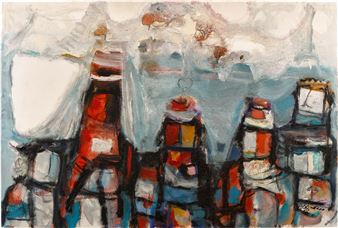 ファテ・アル・ムダレス画集　Fateh AL MOUDSRRES Fateh Moudarres | 447 Artworks at Auction | MutualArt
