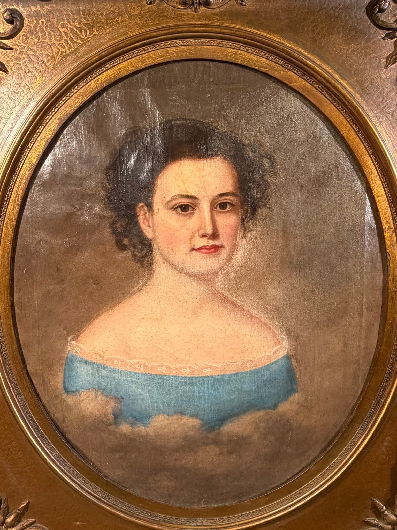 American School, 20th Century | Post-Mortem Portrait of a Young Woman ...