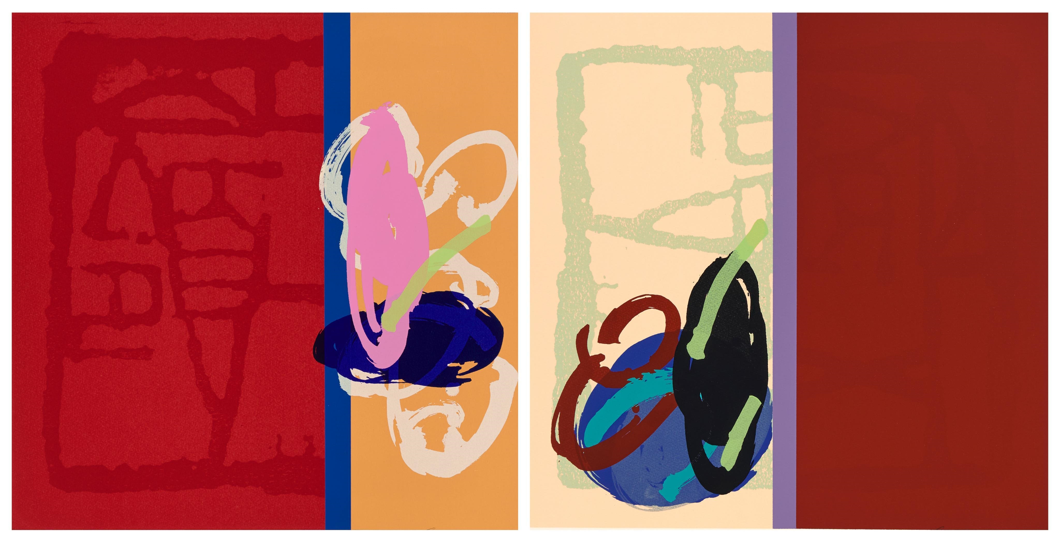 Graham Kuo | Temple Letters 7 & 8 (2004) | MutualArt